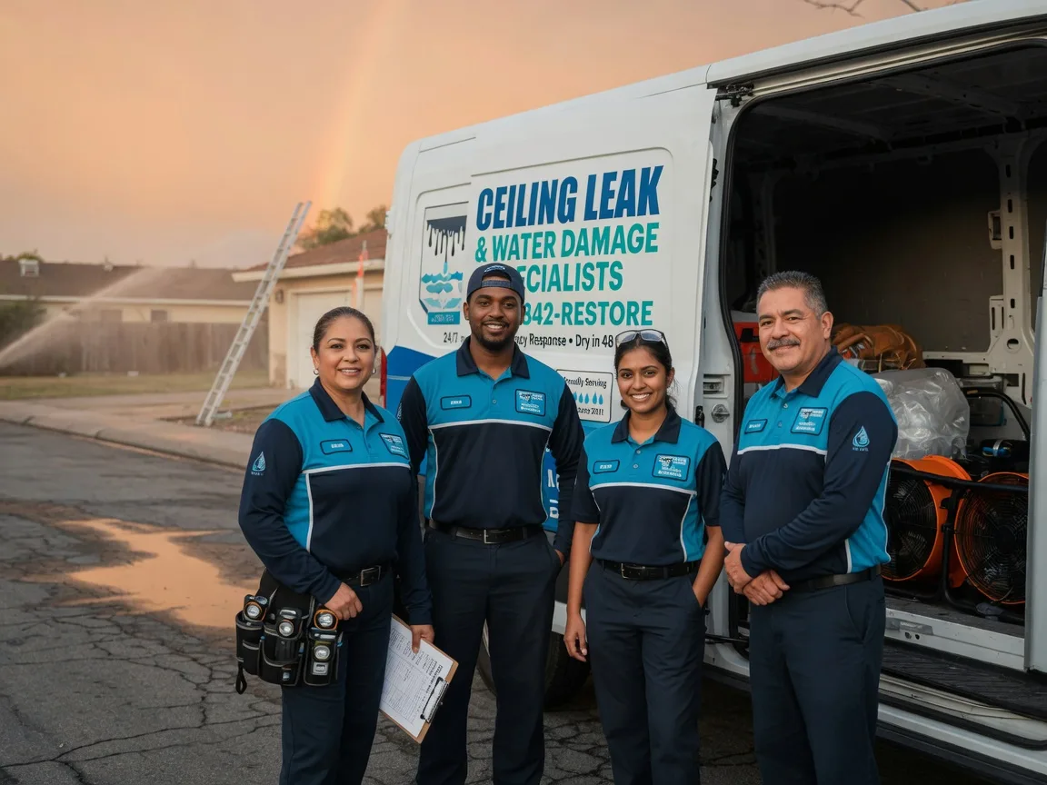 Ceiling Leak Cleanup company in Saltillo, MS