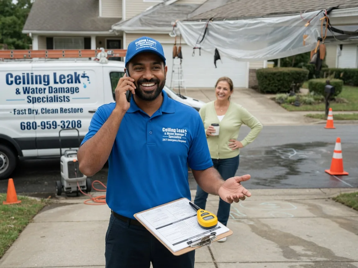 Ceiling Leak Cleanup Saltillo, MS FAQs