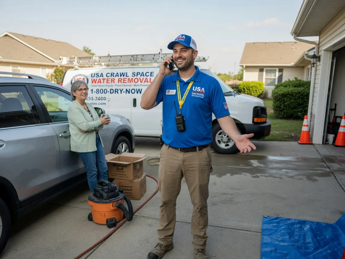 Crawl Space Water Removal Saltillo, MS FAQs